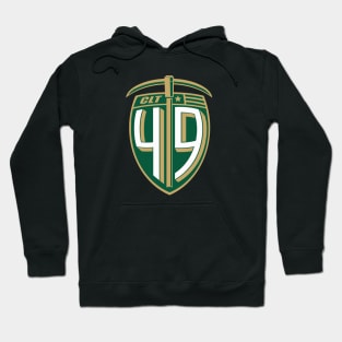 Charlotte 49ers shield Hoodie